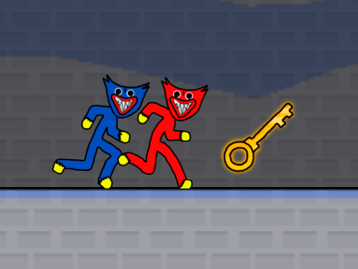 Stickman Huggy Party Duo